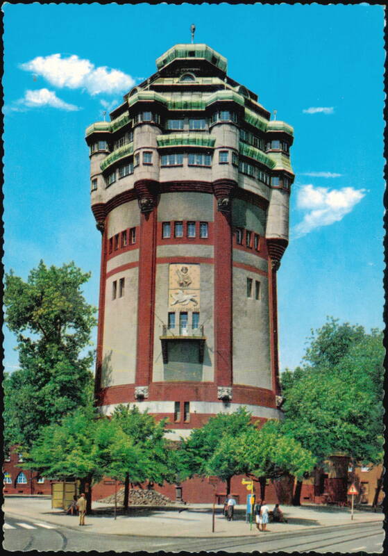 Wasserturm Water Tower in Mönchengladbach Germany
