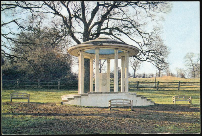 Magna Carta Memorial, Runnymede, Surrey United Kingdom