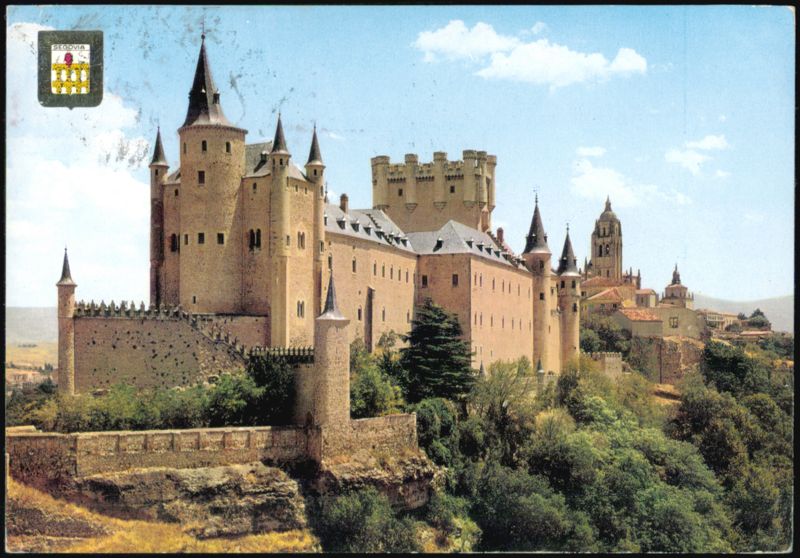 Alcázar and Cathedral in Segovia, Spain