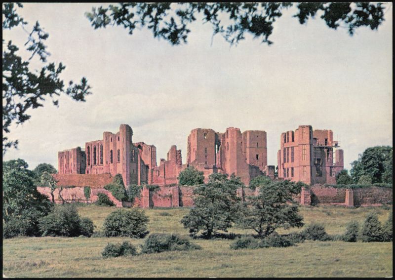 Kenilworth Castle, Warwickshire, View from the South United Kingdom