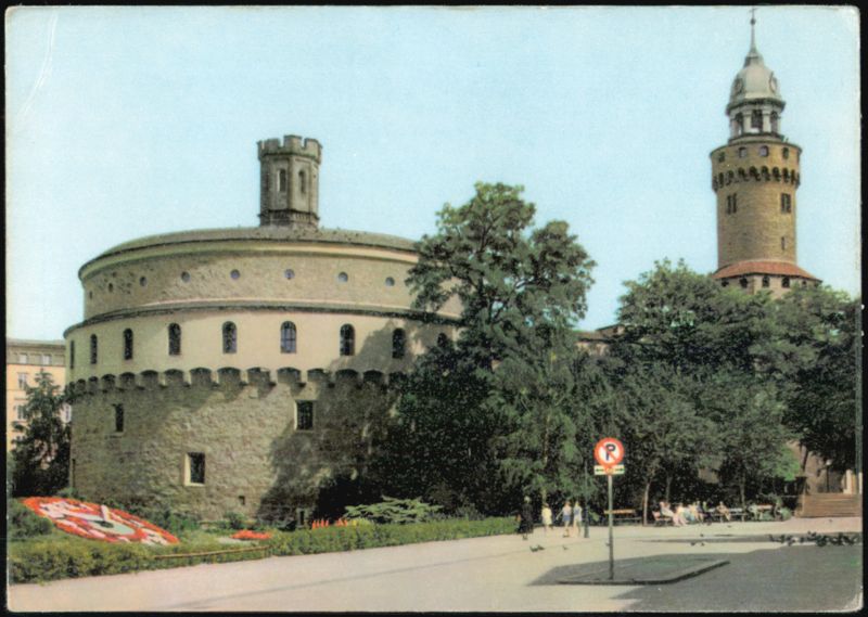 Kaisertrutz with Flower Clock in Görlitz Germany Darr