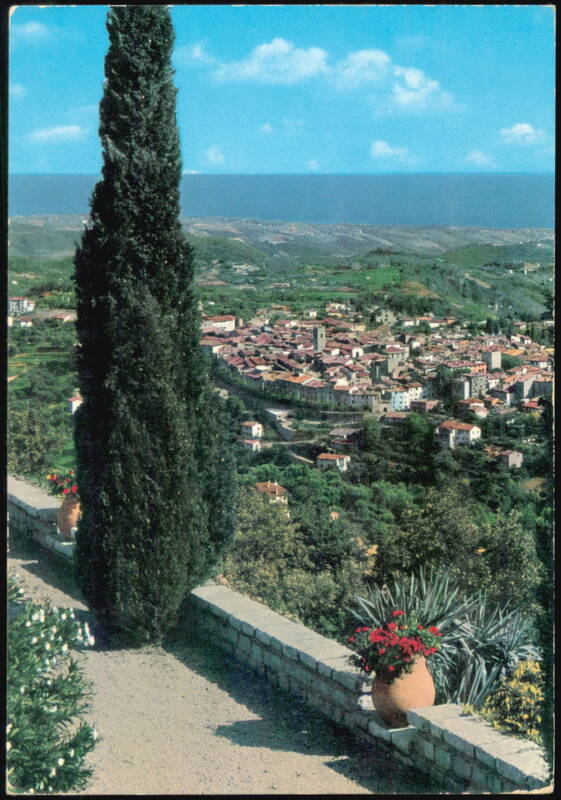 Vence de Jolie, General View with Mediterranean Sea France