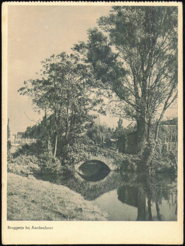 Bruggetje bij Aerdenhout, Small Bridge in the Netherlands