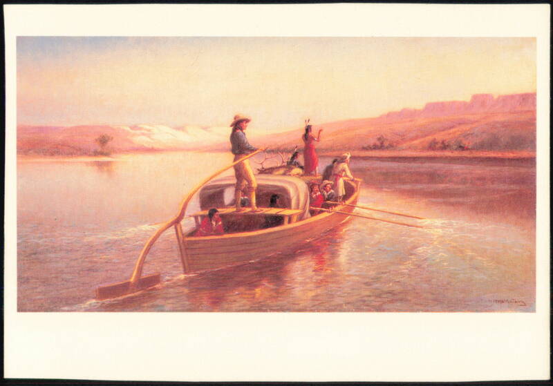 The Upper Missouri by William M. Cary Art Print Cowboy Western