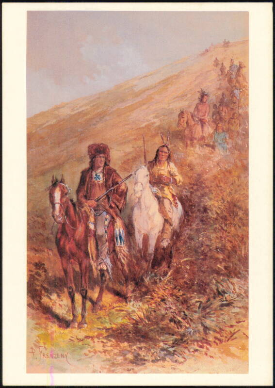 Indian Scouting Party by Paul Frenzeny Art Cowboy Western