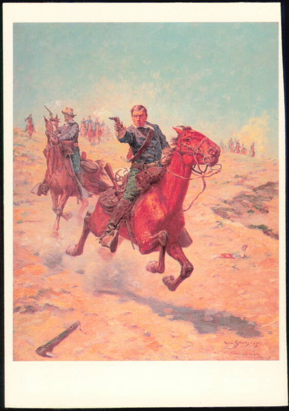 Dead Sure by Charles Schreyvogel Art Print Cowboy Western