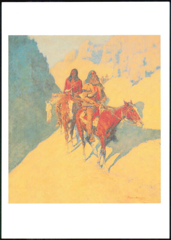 The Unknown Explorers by Frederic Remington Fort Worth Texas