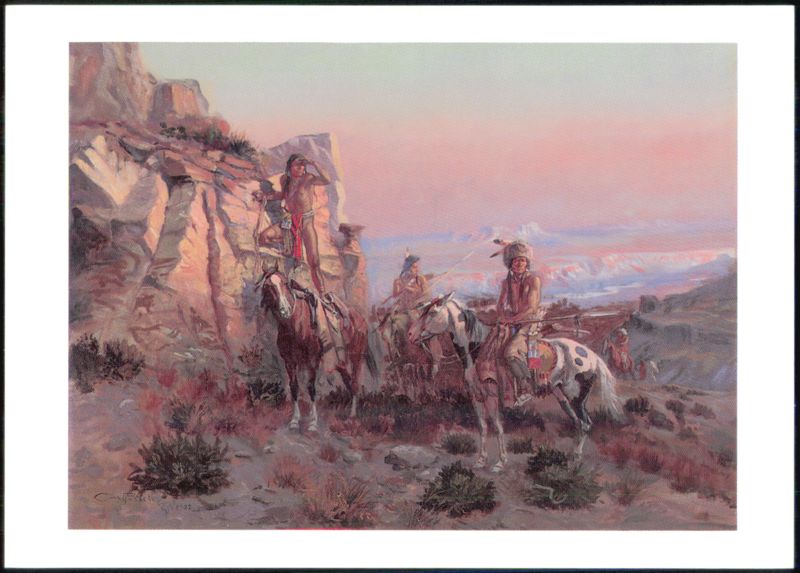 Trouble Hunters by Charles M. Russell Western Art Fort Worth Texas