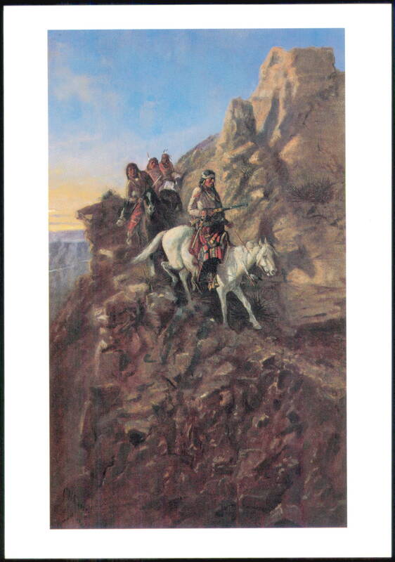 There May Be Danger Ahead by Charles M. Russell Fort Worth Texas