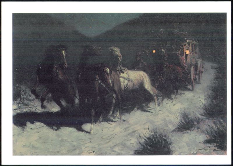 A Taint on the Wind by Frederic Remington Fort Worth Texas