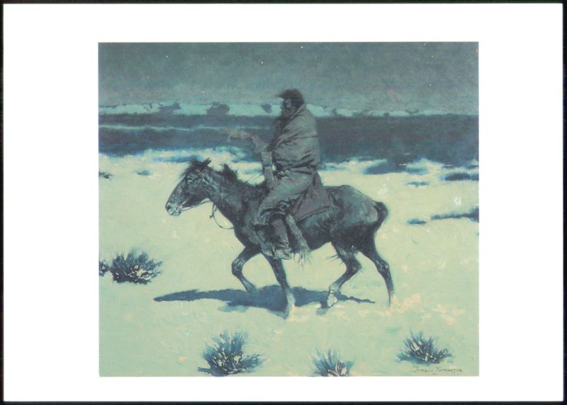 The Luckless Hunter by Frederic Remington Western Art Fort Worth Texas