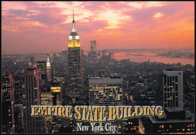 Empire State Building at Sunset, New York City