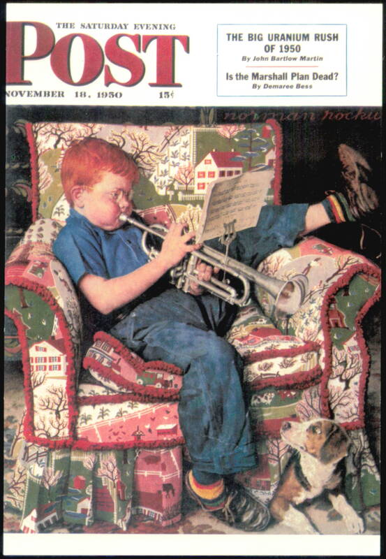 Norman Rockwell Practice, The Saturday Evening Post Cover