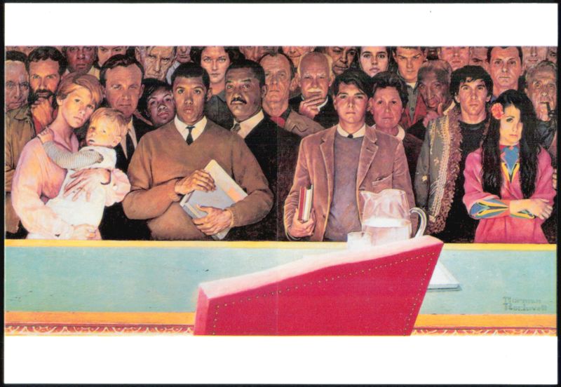 The Right to Know by Norman Rockwell Art Advertising Reproductions