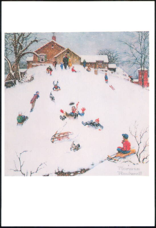 Childhood Treasures Deadman's Hill by Norman Rockwell
