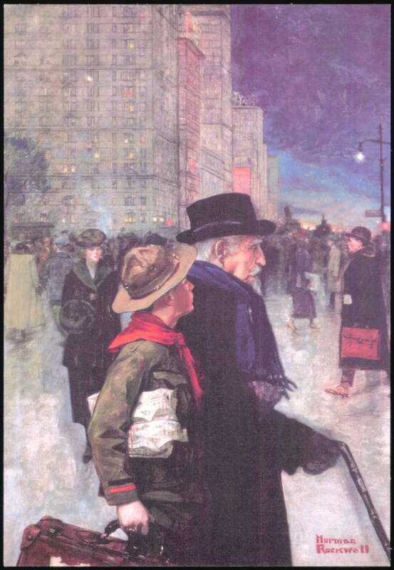 The Daily Good Turn by Norman Rockwell Boy Scouts