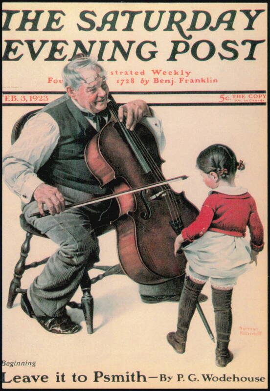 Norman Rockwell A Meeting of Minds Saturday Evening Post