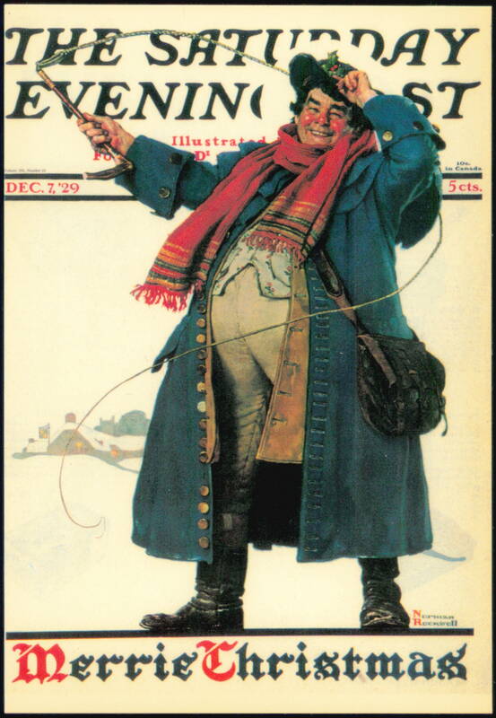The Coachman by Norman Rockwell Saturday Evening Post Cover