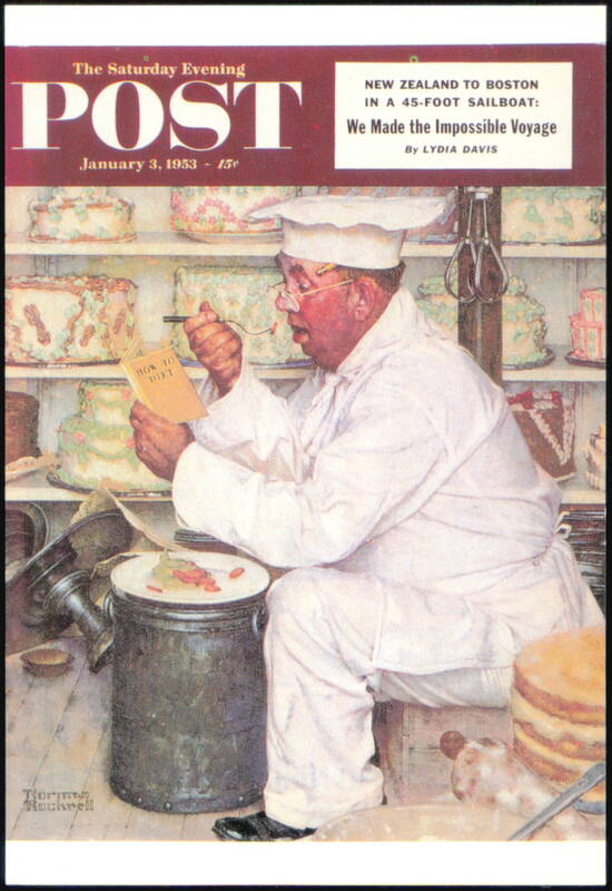 Norman Rockwell How to Diet Saturday Evening Post Cover