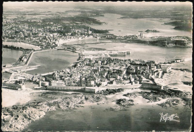Saint-Malo, Chateau, City, Remparts, and Rance Valley France
