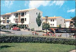 Nueva Andalucia La Campana Residential Street Scene Postcard
