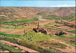 Panoramic View of Medinaceli, Soria, Spain Postcard