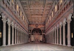Basilica of Saint Paul Outside the Walls, Rome, Italy Postcard