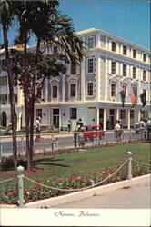 First National City Bank, Bay Street at Rawson Square Postcard