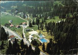 Piscine des Replans, Les Rasses, Ste-Croix, Switzerland Postcard