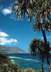 Haena Point, Kauai, Hawaii Coastal View Postcard