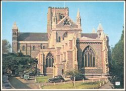 St. Albans Abbey from the South East Postcard