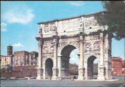 Arch of Constantine, Rome Postcard
