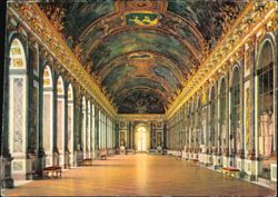 Chateau de Versailles, The Mirror Gallery Postcard