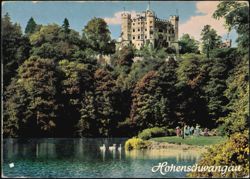 Hohenschwangau Castle and Alpsee Lake Postcard