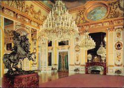 1st Antechamber, Herrenchiemsee Palace Postcard