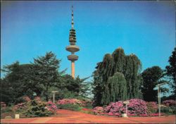 Heinrich-Hertz-Turm Telecommunications Tower in Hamburg Postcard