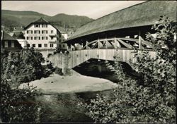 Gasthof und Pension zum Löwen, Forbach im Murgtal Postcard