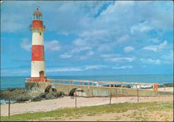 Itapoan Lighthouse, Salvador, Bahia, Brazil Postcard
