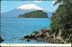 Mt. Edgecomb near Sitka, Alaska Postcard