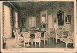 Dining Hall at Schloss Freienwalde (Oder) Postcard