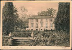 Schloss Freienwalde (Oder) East Front View Postcard