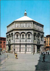 Baptistery of Saint John, Florence, Italy Postcard