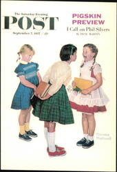 The Check-Up by Norman Rockwell Saturday Evening Post Cover Postcard