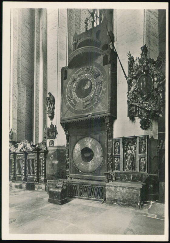 Astronomical Clock by Hans Düringer, Marienkirche, Danzig Poland