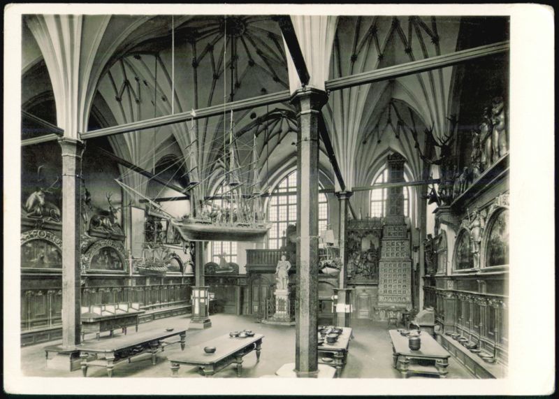 Artushof Interior, Danzig Poland Eastern Europe