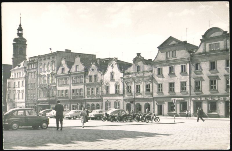 Baroque Tenement Houses in the Market Square Opole Poland