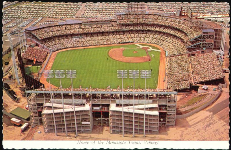 Metropolitan Stadium, Home of Minnesota Twins and Vikings Bloomington