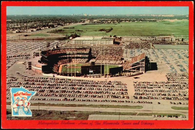 Metropolitan Stadium, Home of Minnesota Twins and Vikings Bloomington