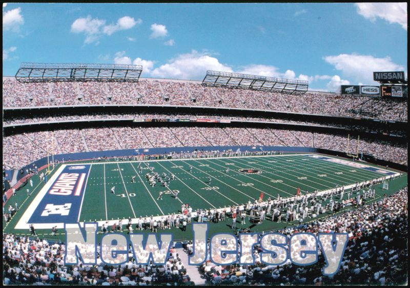 Giants Stadium, Meadowlands Complex, East Rutherford New Jersey