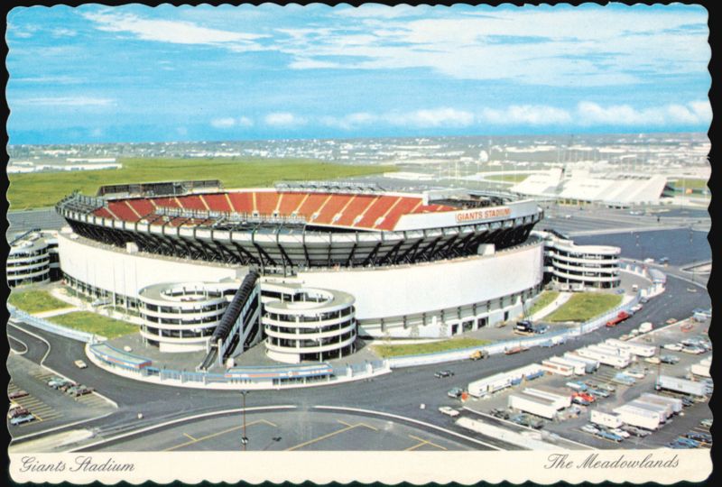Giants Stadium and The Meadowlands Sports Complex East Rutherford New Jersey